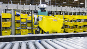 Amazon’s Houston warehouse employs Robots for faster deliveries